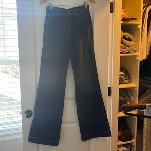 Veronica Beard Layton Wide Leg Jean